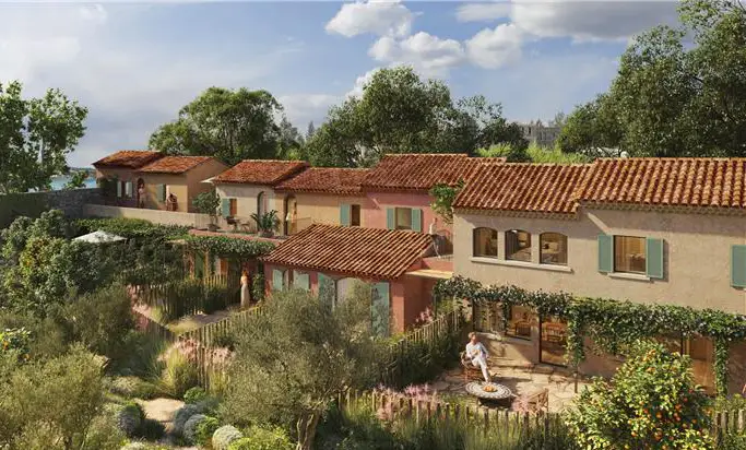 Render picture of Madrague Houses in Zannier Bendor, France