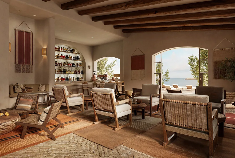 Luxury bar at Zannier Bendor, Bar Patrick